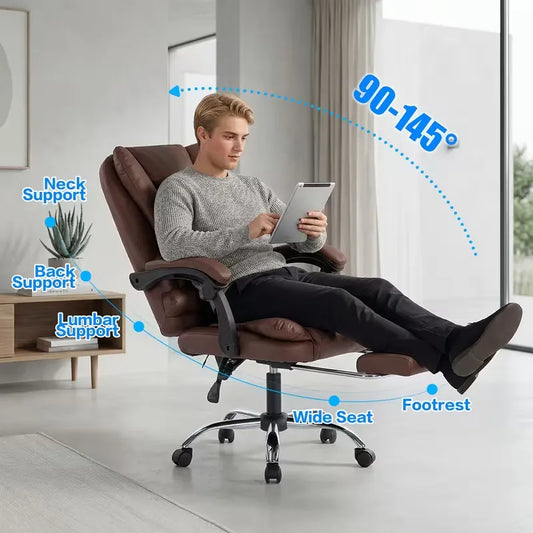 Boss Office Chair with Massage Unit, Gaming E-Sports Chair, Executive Meeting Room Chair, Lumbar Support Chair, Rotating Chair, Height-Adjustable Chair, Reclining Chair, Ergonomic Chair
