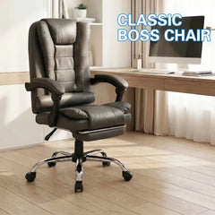 Boss Office Chair with Massage Unit, Gaming E-Sports Chair, Executive Meeting Room Chair, Lumbar Support Chair, Rotating Chair, Height-Adjustable Chair, Reclining Chair, Ergonomic Chair