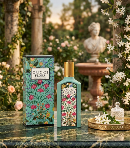 Flora Gorgeous Jasmine by Gucci Eau De Parfum Spray 3.3 oz / e 100 ml