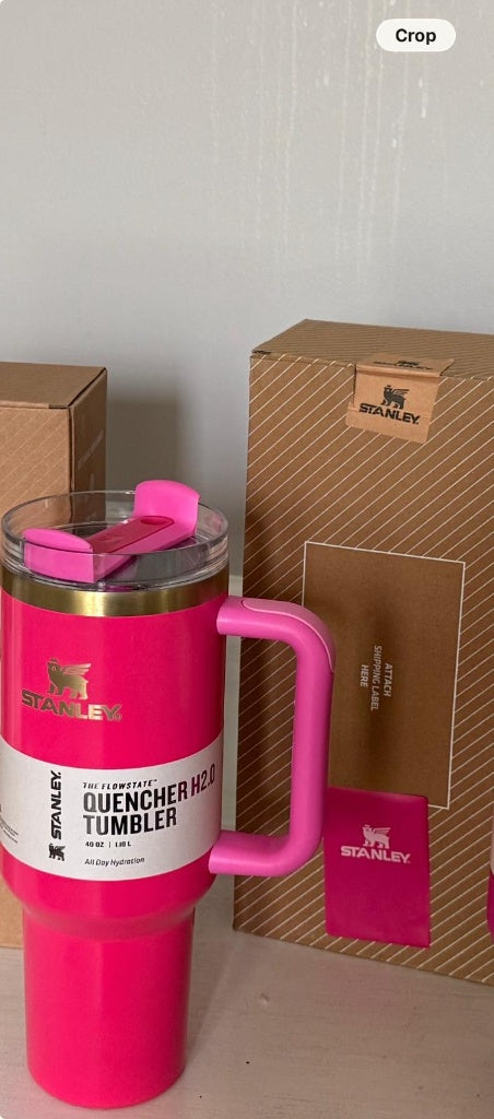 Stanley 40oz Tumbler Cup with Lid, Straw & Accessories