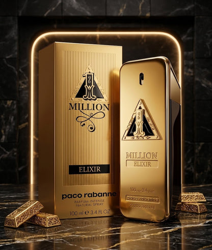 Paco Rabanne 1 Million Elixir Parfum Intense for Men 100ml 3.4oz New Sealed