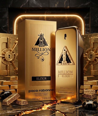 Paco Rabanne 1 Million Elixir Parfum Intense for Men 100ml 3.4oz New Sealed