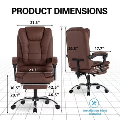 Boss Office Chair with Massage Unit, Gaming E-Sports Chair, Executive Meeting Room Chair, Lumbar Support Chair, Rotating Chair, Height-Adjustable Chair, Reclining Chair, Ergonomic Chair