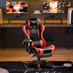 Office Gaming Chair, Gamer Chair For Adults Ergonomic Computer Chair For Teens, Racing Style PC Office Chair With Lumbar Support