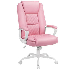 Home Office Desk Chair, 400LBS Big And Tall Computer Executive Chair, Ergonomic PU Leather Chairs with High Back Cushion, Adjustable Armrest &Lumbar Back Support, for Long Time Sitting