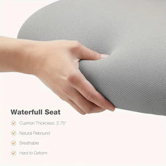 Home Office Desk Chair, Ergonomic High-Back Mesh Rolling Work Computer Chairs with Wheels and Adjustable Headrests, Comfortable Lumbar Support, Comfy Flip-up Arms for Bedroom, Study