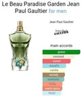 Le Beau Paradise Garden Eau de Parfum 4.2oz 125ml for Men