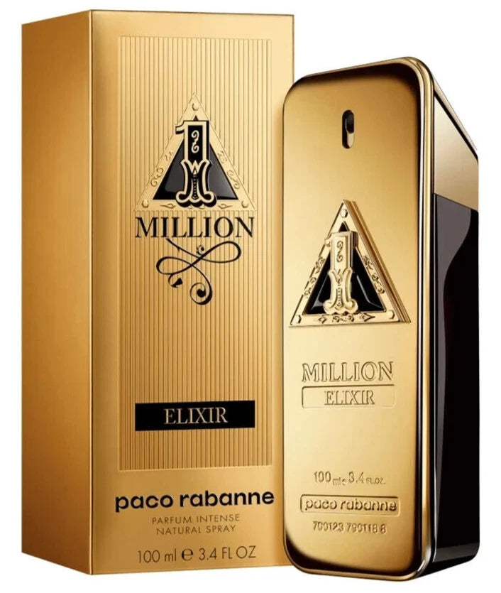 Paco Rabanne 1 Million Elixir Parfum Intense for Men 100ml 3.4oz New Sealed