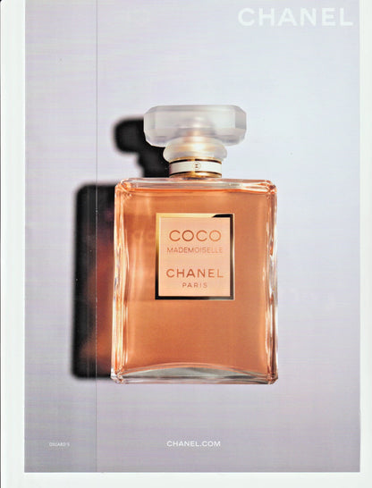 Coco Mademoiselle Print Ad Wall Art 7.5x11